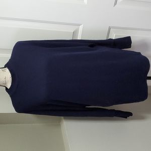 Soft navy tunic
